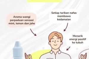 Hirup keharuman Phyto Fresh untuk membantu mengurangi stres dan meningkatkan mood