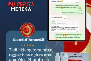 Hidung mampet bikin nggak bisa cium apa pun? Coba oles Phytofresh
