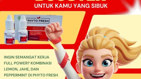 ​Phyto Fresh adalah rahasia untuk tetap ON sepanjang hari. Sensasi Lemon, Jahe, dan Peppermint-nya bukan cuma menyegarkan