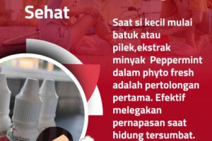 Waspada batuk pilek anak! P3K WAJIB ADA di rumah! Phyto Fresh bisa jadi solusi