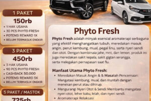 Phyto Fresh Ubah Minyak Angin Jadi Sumber Penghasilan