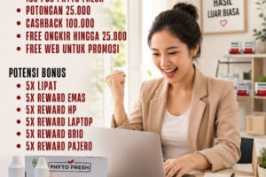 Bisnis dari rumah bukan lagi sekadar impian, Phyto Fresh Hadir sebagai Solusi
