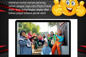 Phytofresh untuk membantu menjaga kebugaran dan kenyamanan tubuh.